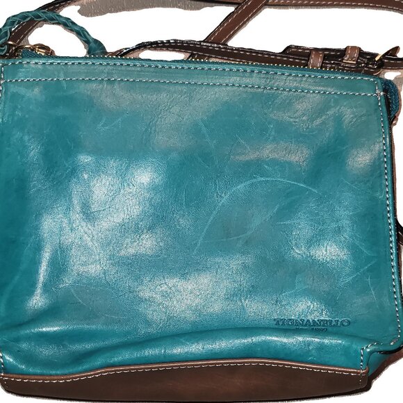 Tignanello Genuine Leather Crossbody Bag - Picture 10 of 10